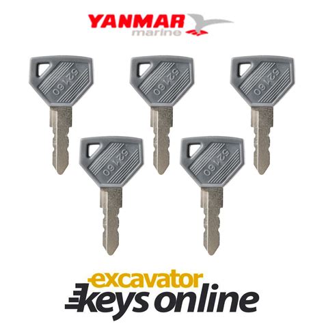 yanmar mini excavator key|yanmar replacement keys.